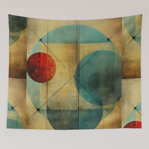 Item preview, Abstract Harmony: Geometry and Colors designed and sold by Piotrek0001.