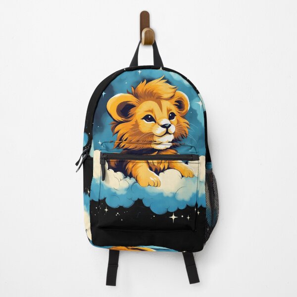 Item preview, Adorable little young kawaii lion cub illustration designed and sold by NBSStore.