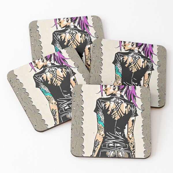 Item preview, Old School Punk Girl designed and sold by FuturartStore.