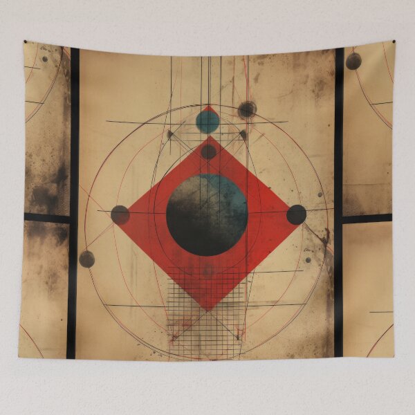 Item preview, Abstract Harmony: Geometry and Colors designed and sold by Piotrek0001.