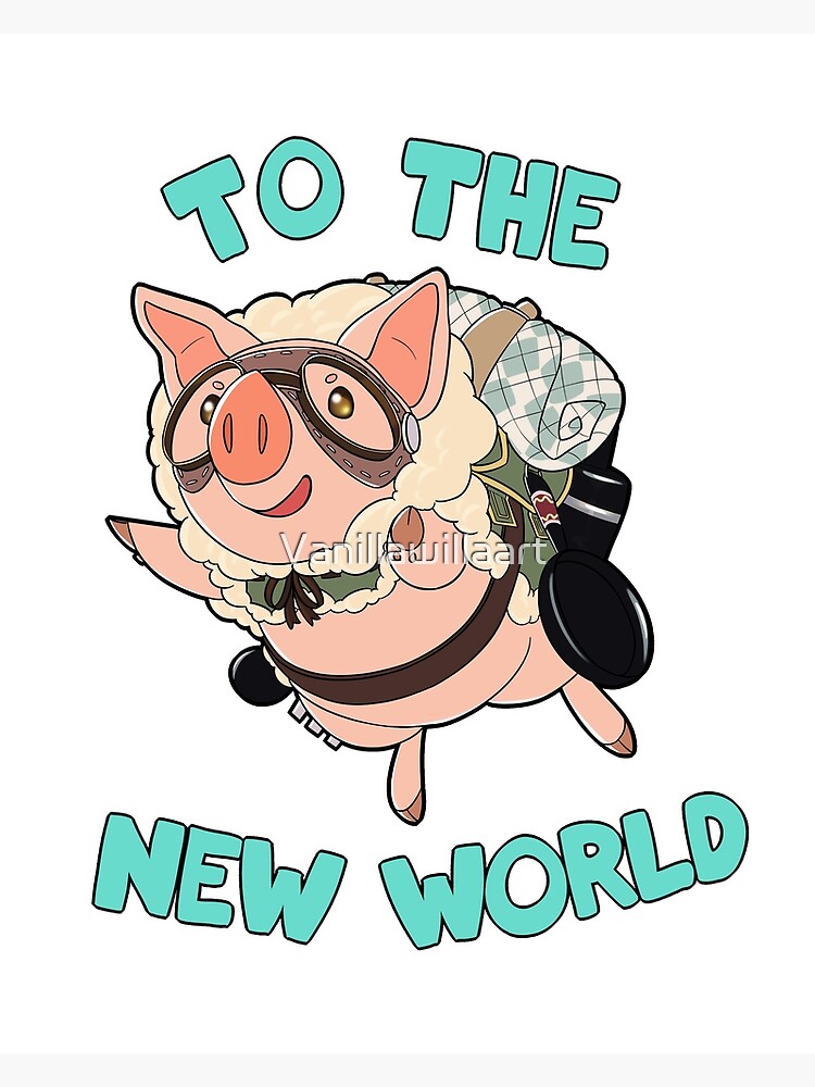 Monster Hunter World Poogie Canvas Print By Vanillawillaart Redbubble   Flat,750x,075,f Pad,750x1000,f8f8f8.u8 