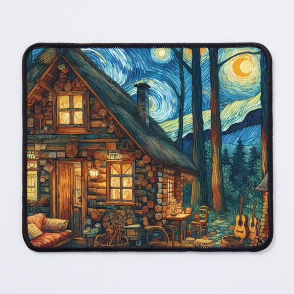 Item preview, Cabin in the woods designed and sold by Miksugou.