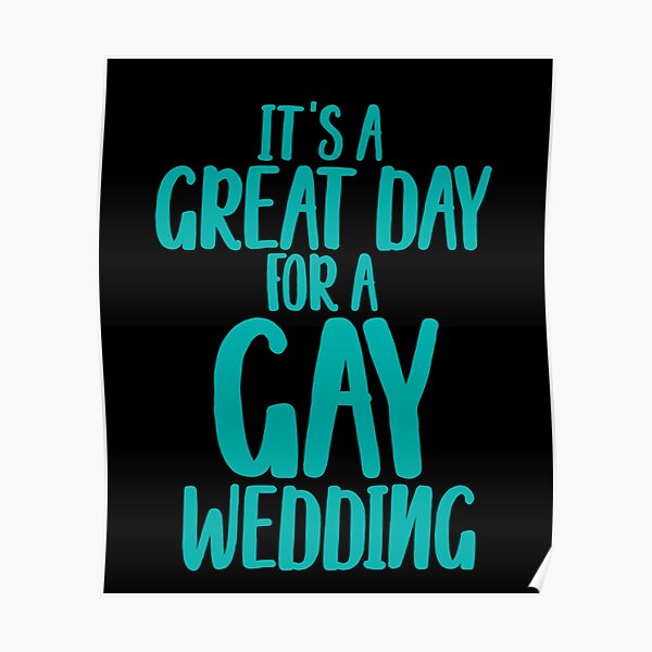 Gay Wedding Teal Bachelor Design Gay Couple Design Gay Wedding Same Sex Wedding Gay Wedding