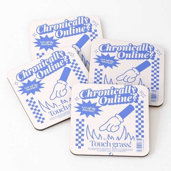 Item preview, Chronically Online? designed and sold by HiyaGaia.