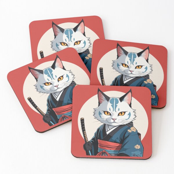 Item preview, Samurai Cat designed and sold by artukiyo.
