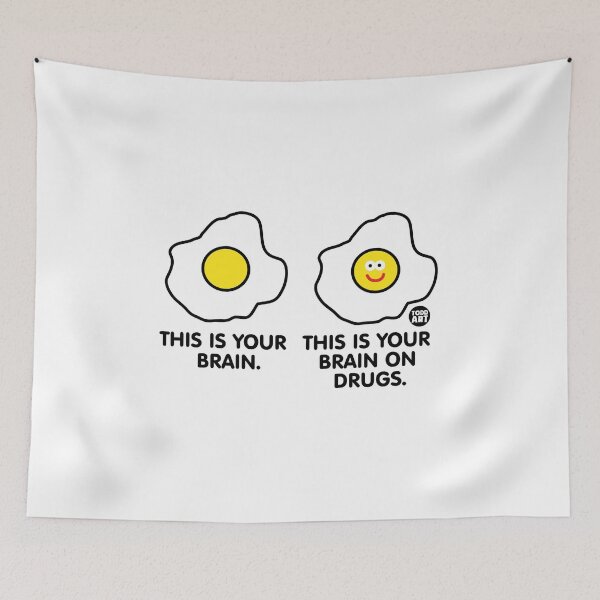 Artikelvorschau, BRAIN ON DRUGS EGGS entworfen und verkauft von TODD GOLDMAN.