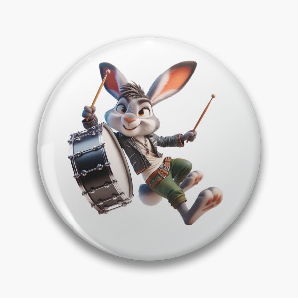 Item preview, Animal Drummer Rabbit designed and sold by Veteme.