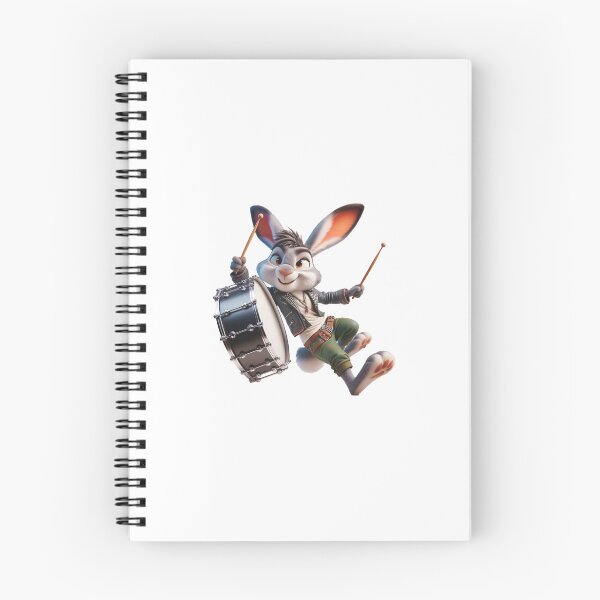 Item preview, Animal Drummer Rabbit designed and sold by Veteme.