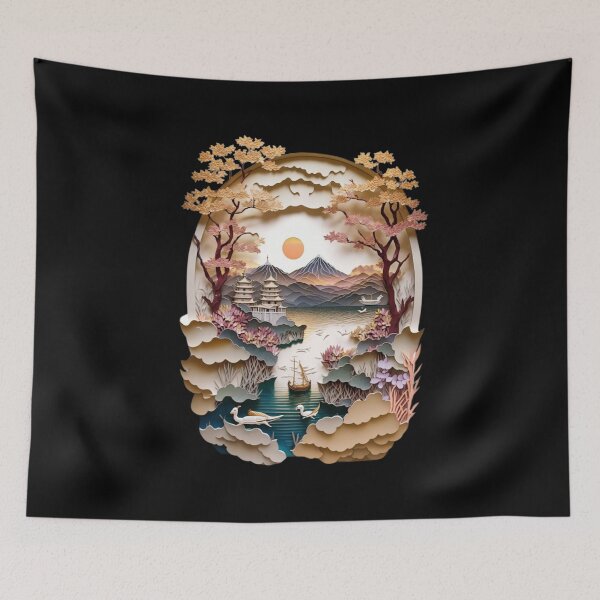 Item preview, 3D Inmersion Landscape Sakuras designed and sold by JAPANISTICstore.