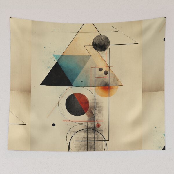 Item preview, Abstract Harmony: Geometry and Colors designed and sold by Piotrek0001.