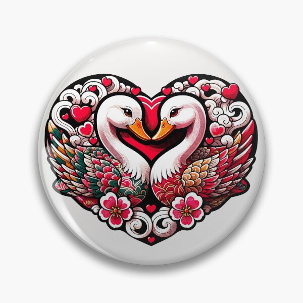 Item preview, Valentine ducks designed and sold by Truck Stop One.