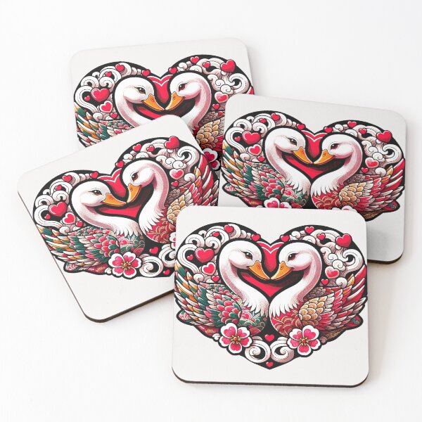 Item preview, Valentine ducks designed and sold by Truck Stop One.