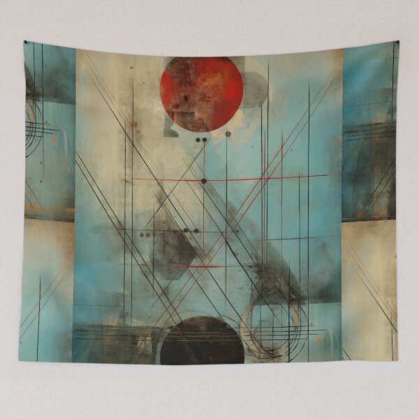 Item preview, Abstract Harmony: Geometry and Colors designed and sold by Piotrek0001.