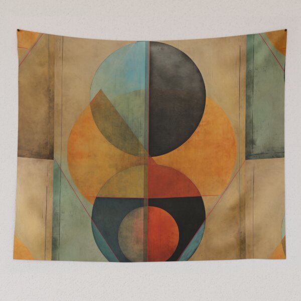 Item preview, Abstract Harmony: Geometry and Colors designed and sold by Piotrek0001.