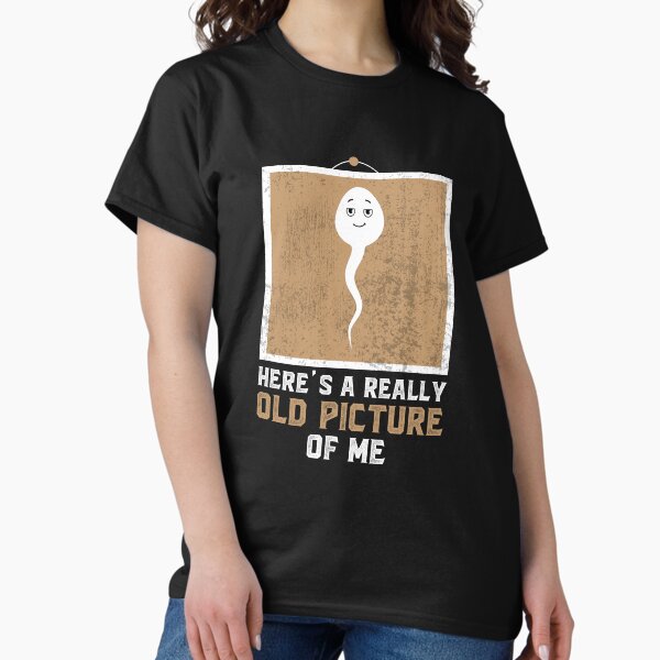 Vista previa del artículo con la obra «Meme divertido vintage Aquí hay una foto muy antigua mía para hombre», diseñado y vendido por clothesy7.