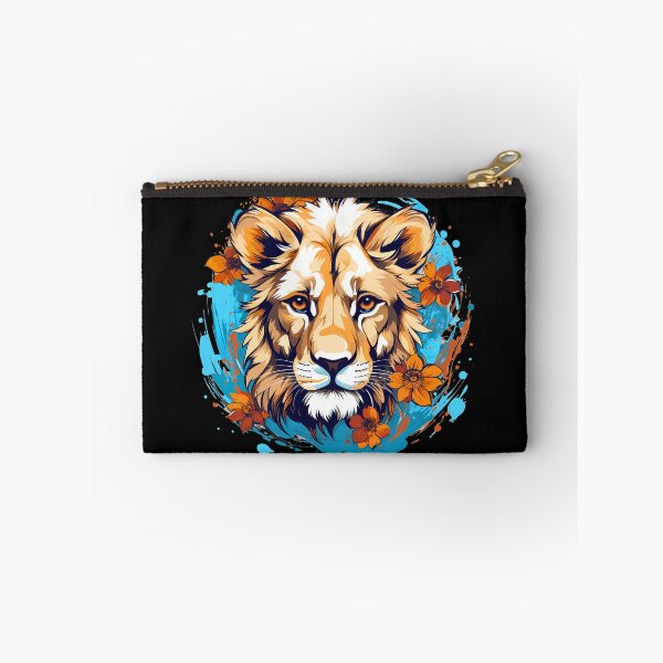 Item preview, Beautiful young lion head artwork illustration designed and sold by NBSStore.