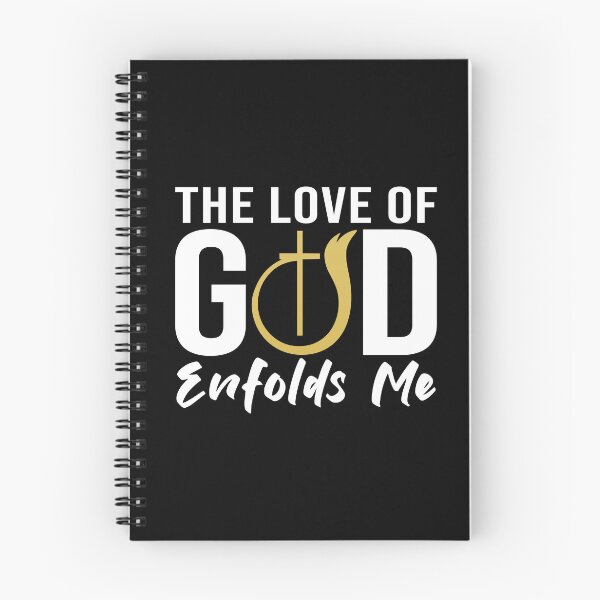 Item preview, The Love Of God Enfolds Me - NTCG (Gold Symbol) designed and sold by 4wordsmovement.