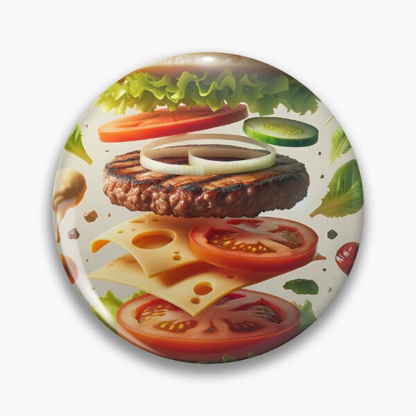 Item preview, hamburger anatomy designed and sold by Magaxy.