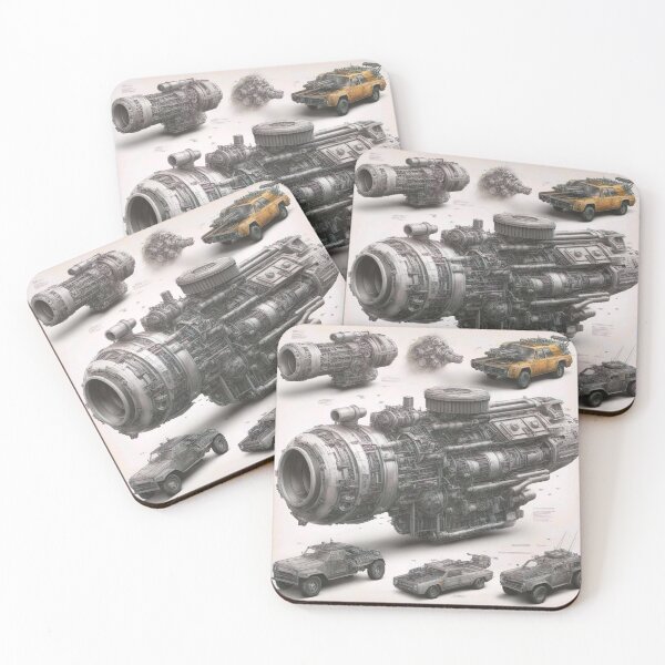 Item preview, Ork vehicles  designed and sold by Mark-E-Adams.