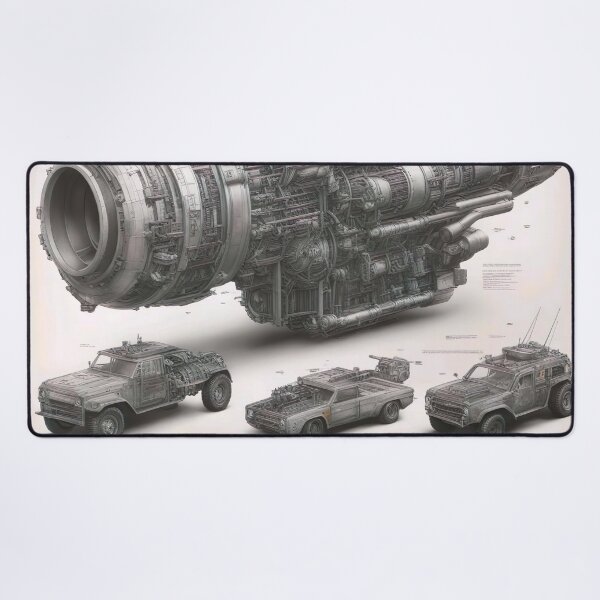 Item preview, Ork vehicles  designed and sold by Mark-E-Adams.