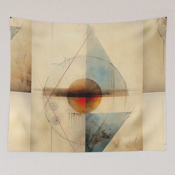 Item preview, Abstract Harmony: Geometry and Colors designed and sold by Piotrek0001.