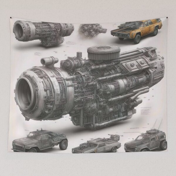 Item preview, Ork vehicles  designed and sold by Mark-E-Adams.