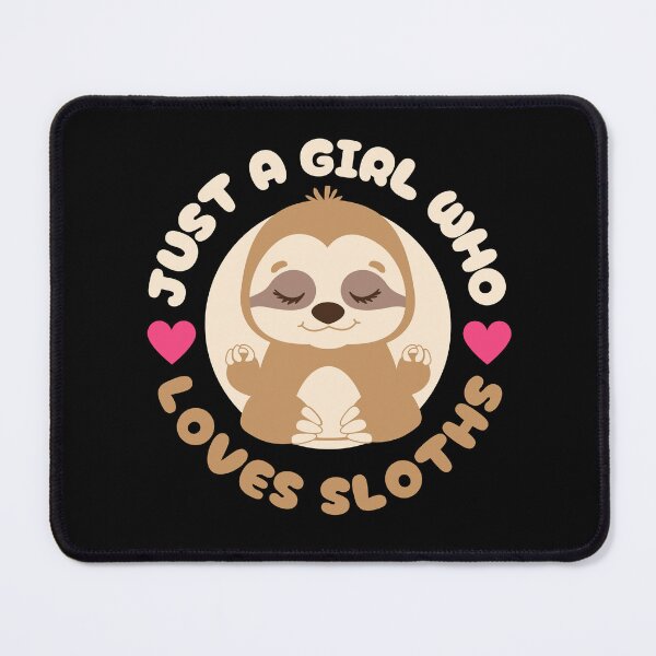 Item preview, Just A Girl Who Loves Sloths | Gifts For Sloth Lovers designed and sold by AgataMaria.