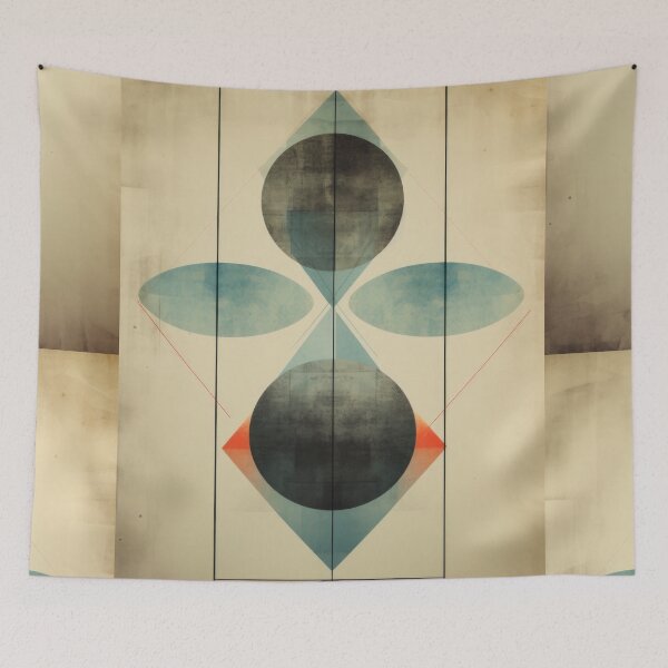 Item preview, Abstract Harmony: Geometry and Colors designed and sold by Piotrek0001.