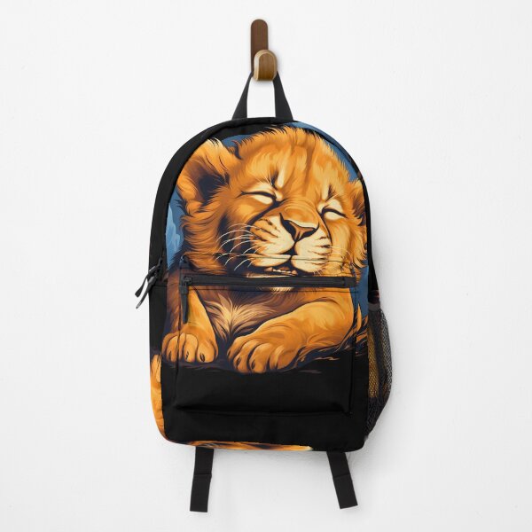Item preview, Adorable little young kawaii lion cub illustration designed and sold by NBSStore.