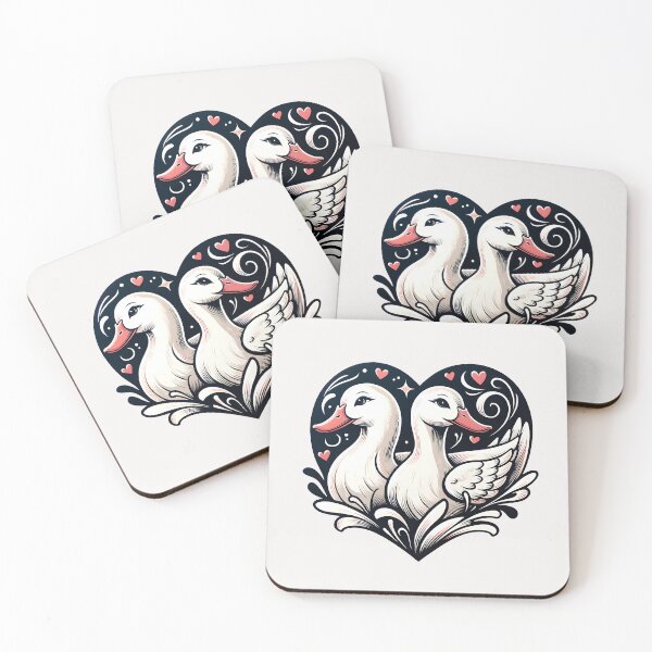 Item preview, Valentine ducks designed and sold by Truck Stop One.