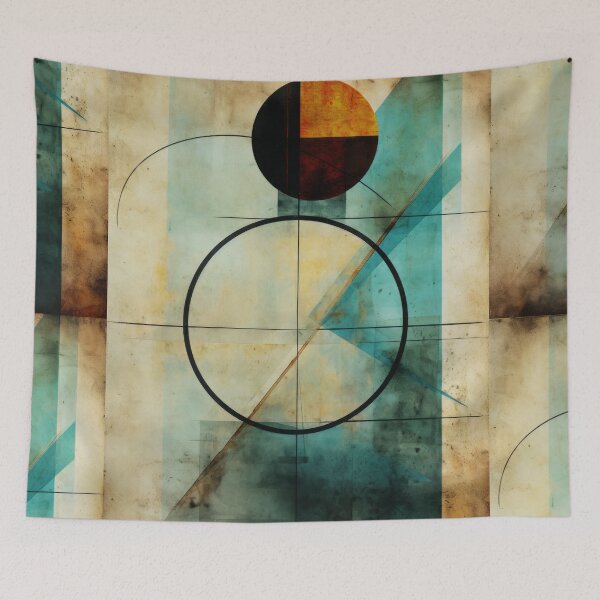 Item preview, Abstract Harmony: Geometry and Colors designed and sold by Piotrek0001.