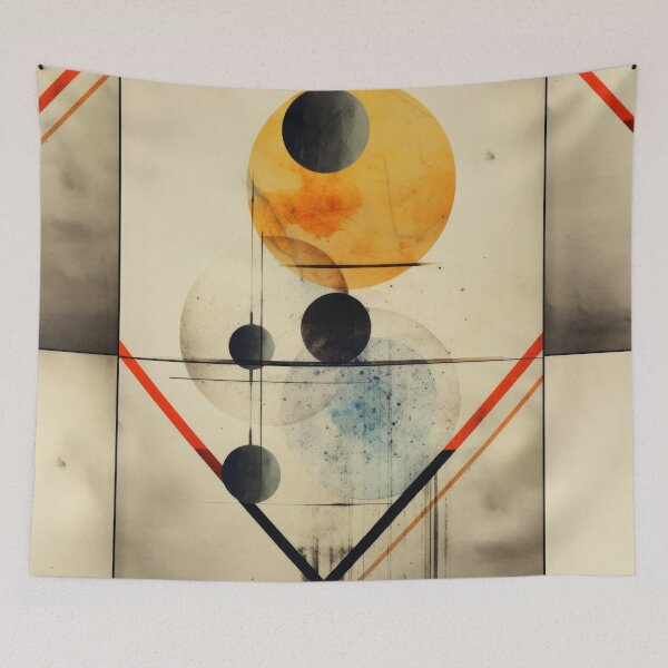 Item preview, Abstract Harmony: Geometry and Colors designed and sold by Piotrek0001.