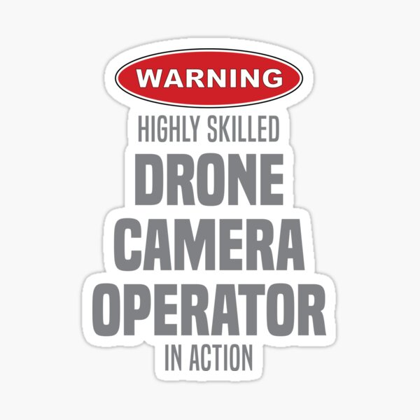 Item preview, Highly Skilled Drone Camera Operator in Action designed and sold by NermilioDesigns.