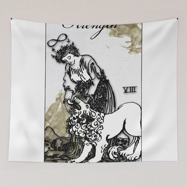 Item preview, The Strength Card Arcannah designed and sold by Sasha Art Gallery.