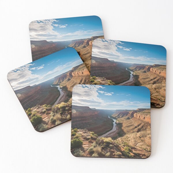 Item preview, Grand Canyon deserted scene on sunny day - Landscape photography designed and sold by TheArtistOf2022.