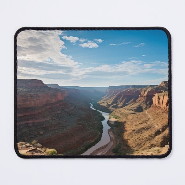 Item preview, Grand Canyon deserted scene on sunny day - Landscape photography designed and sold by TheArtistOf2022.