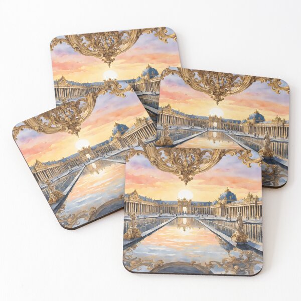 Item preview, Versailles Palace at Sunset: Watercolor Dreams in France designed and sold by LSVart.