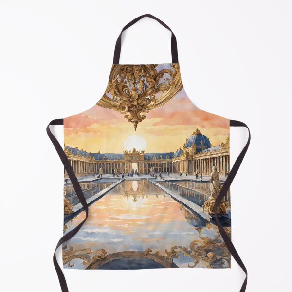 Item preview, Versailles Palace at Sunset: Watercolor Dreams in France designed and sold by LSVart.