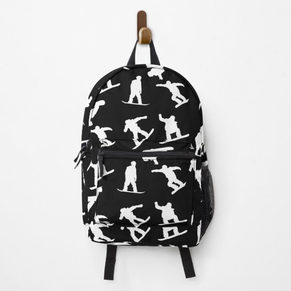 Item preview, Alpine Auras: Snowboarders Soaring in Monochrome Majesty designed and sold by DarlingsTees.