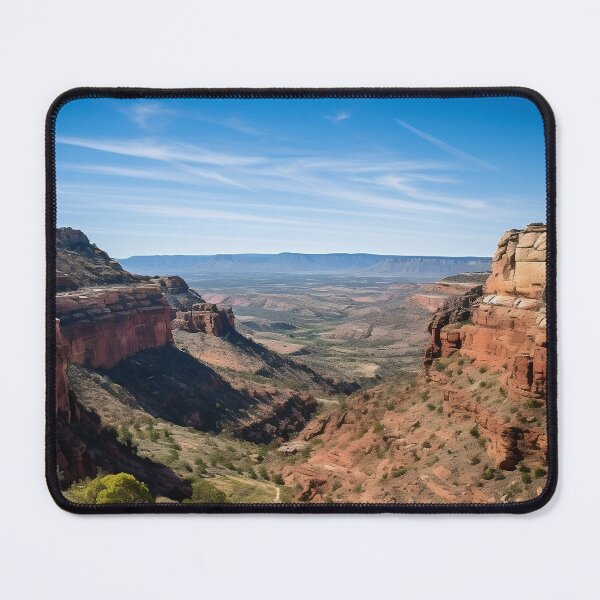 Item preview, Grand Canyon deserted scene on sunny day - Landscape photography designed and sold by TheArtistOf2022.