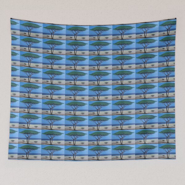 Item preview, Evergreen Acacia tree designed and sold by annenambiro.