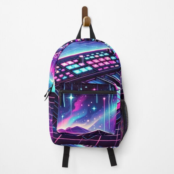 Item preview, Galactic Synthwave Keyboard designed and sold by Zestpond.