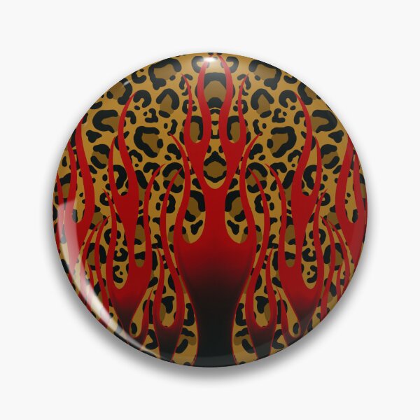 Item preview, Flaming Leopard designed and sold by CadillacShop.