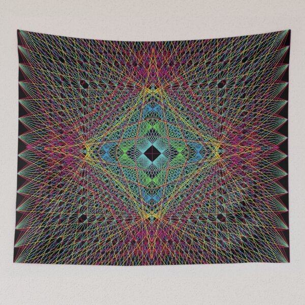 Item preview, Rectangular Pattern #4 Morph C [17078-PBCGYR-BB] designed and sold by LottMultimedia.