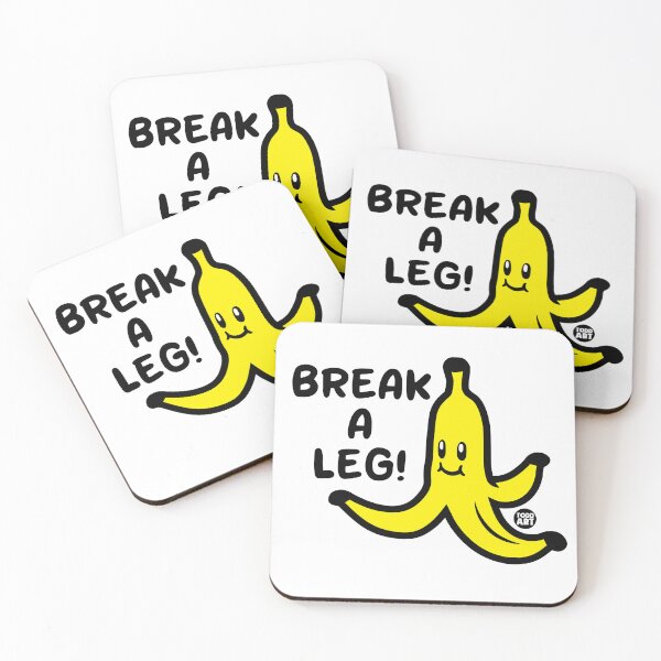 Item preview, BREAK A LEG BANANA PEEL designed and sold by TODD GOLDMAN.