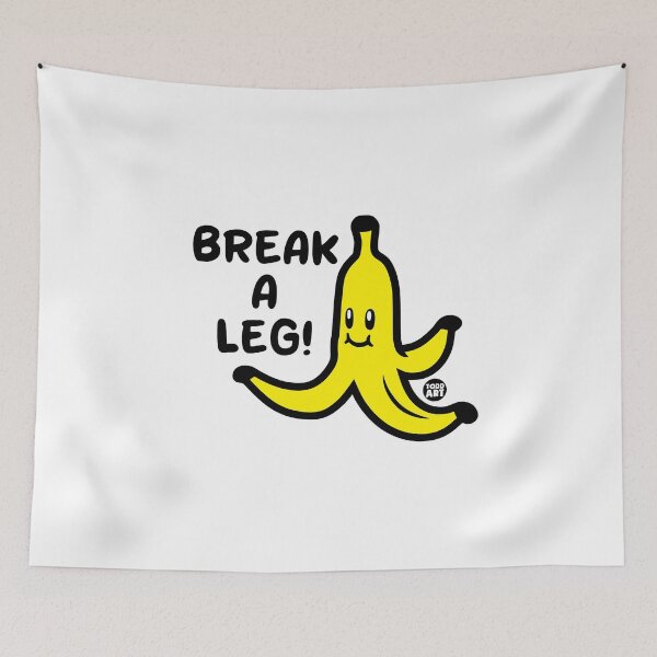Item preview, BREAK A LEG BANANA PEEL designed and sold by TODD GOLDMAN.