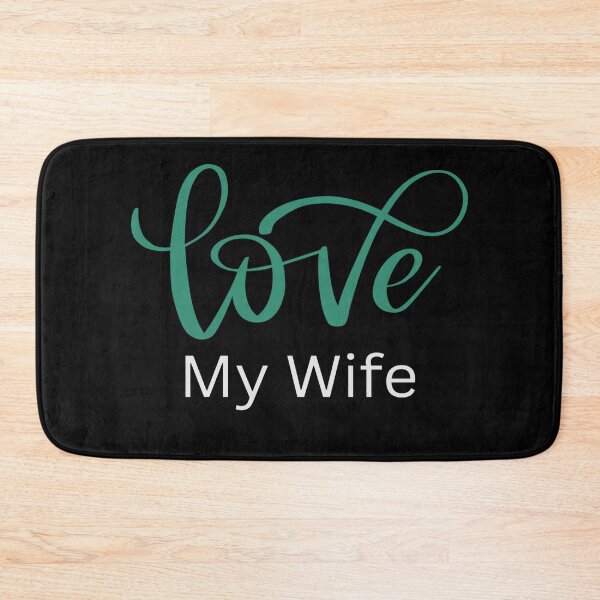 Item preview, Love My Wife, Romance, Romantic, Cursive Writing Valentines designed and sold by BirdsnStuff.