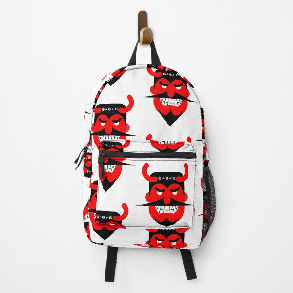 Item preview, THE DEVIL'S NUMBER. A RED AND BLACK CARTOON DEVIL designed and sold by infinitearte.