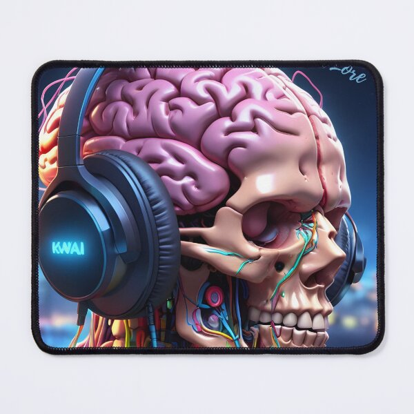 Item preview, Punk Brain (with background) designed and sold by MedLore.