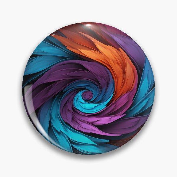 Item preview, Deep colorful Fractal decorative print designed and sold by dcrc.